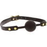 TABOOM Bâillon Boule Gag Vogue Noir